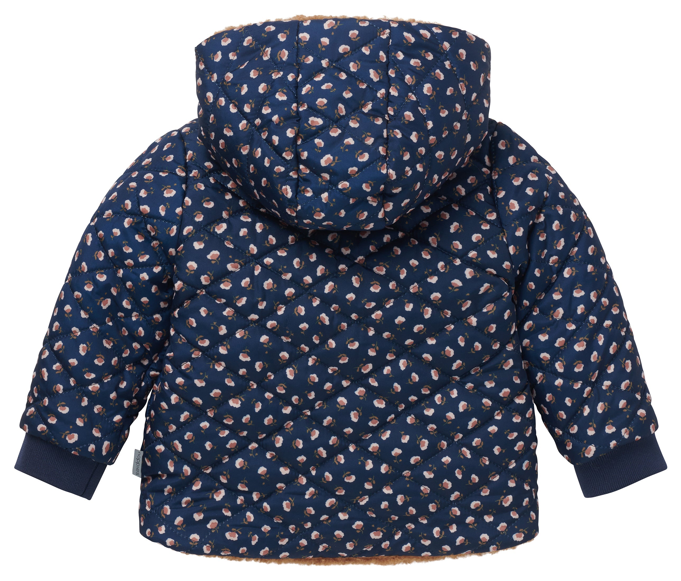 Meisjes Girls Jacket Linden reversible van Noppies in de kleur Dark Sapphire in maat 86.
