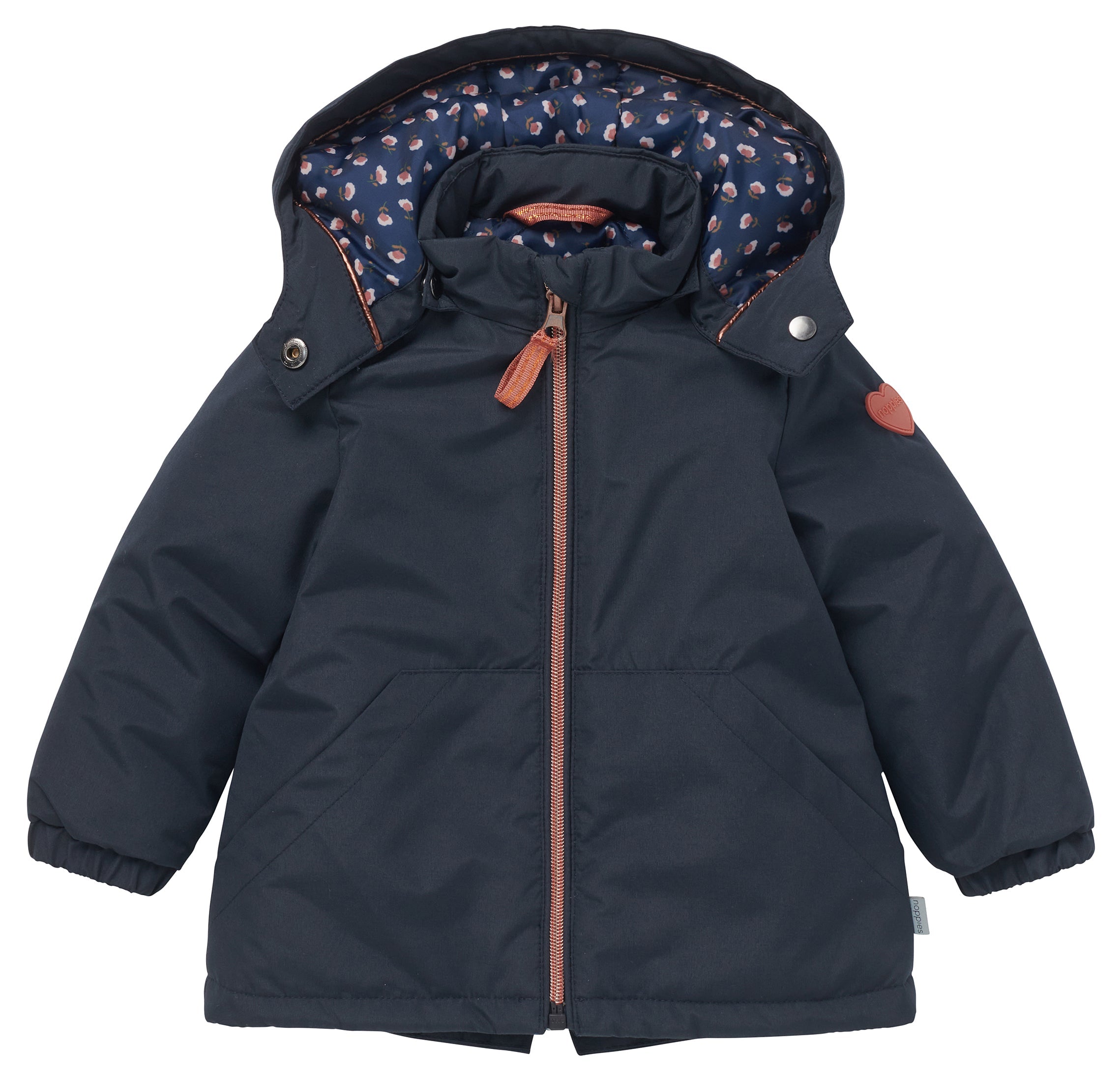 Meisjes Girls Jacket Lineville van Noppies in de kleur Dark Sapphire in maat 86.