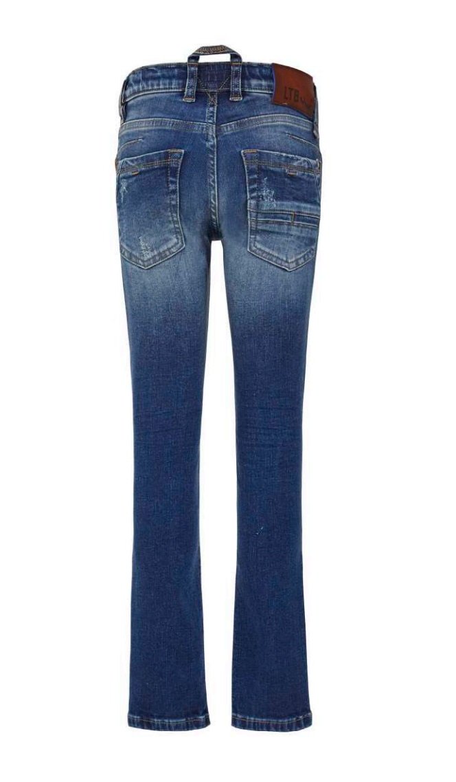 Jongens Skinny tapered fit jeans CAYLE B van LTB in de kleur TAURI WASH in maat 176.
