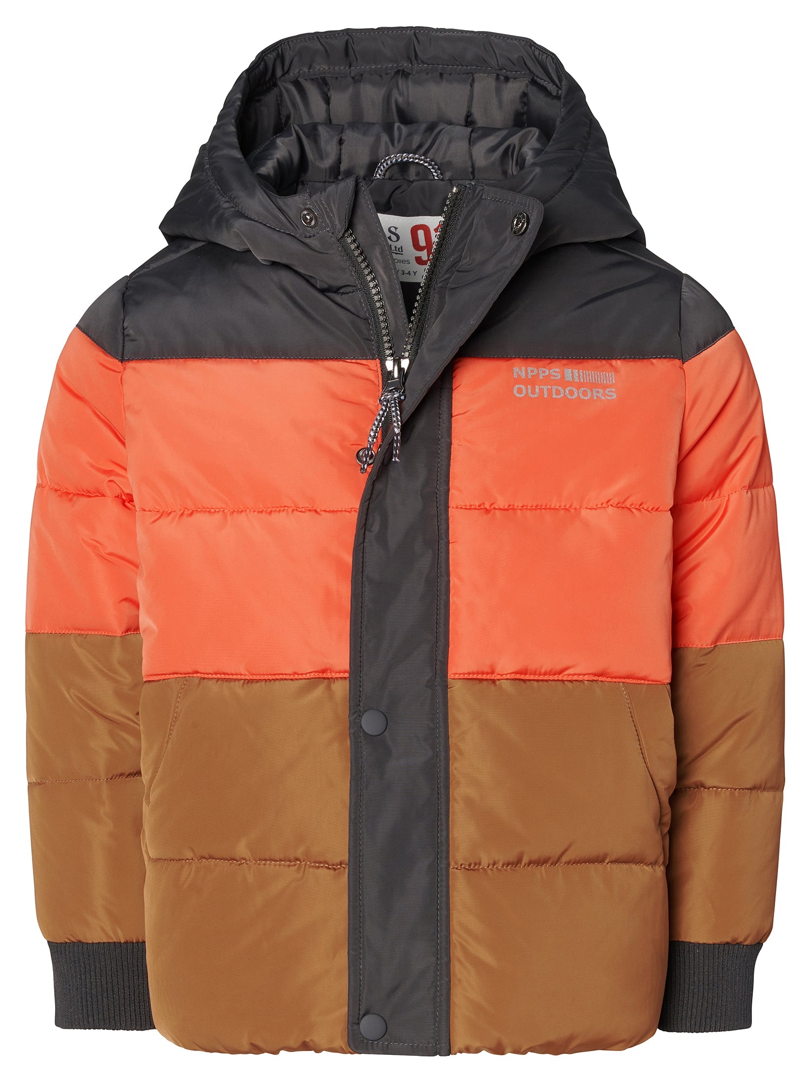 Jongens Boys Jacket Nijland van Noppies in de kleur Phantom in maat 128.