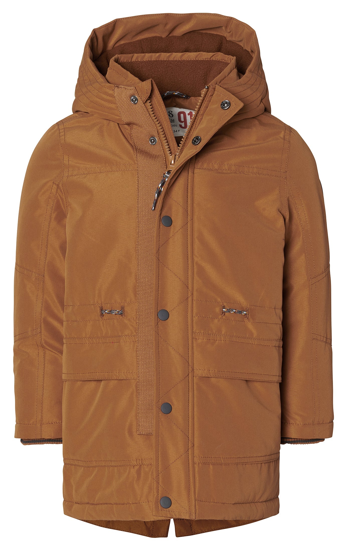 Jongens Boys Jacket Nes van Noppies in de kleur Rubber in maat 128.