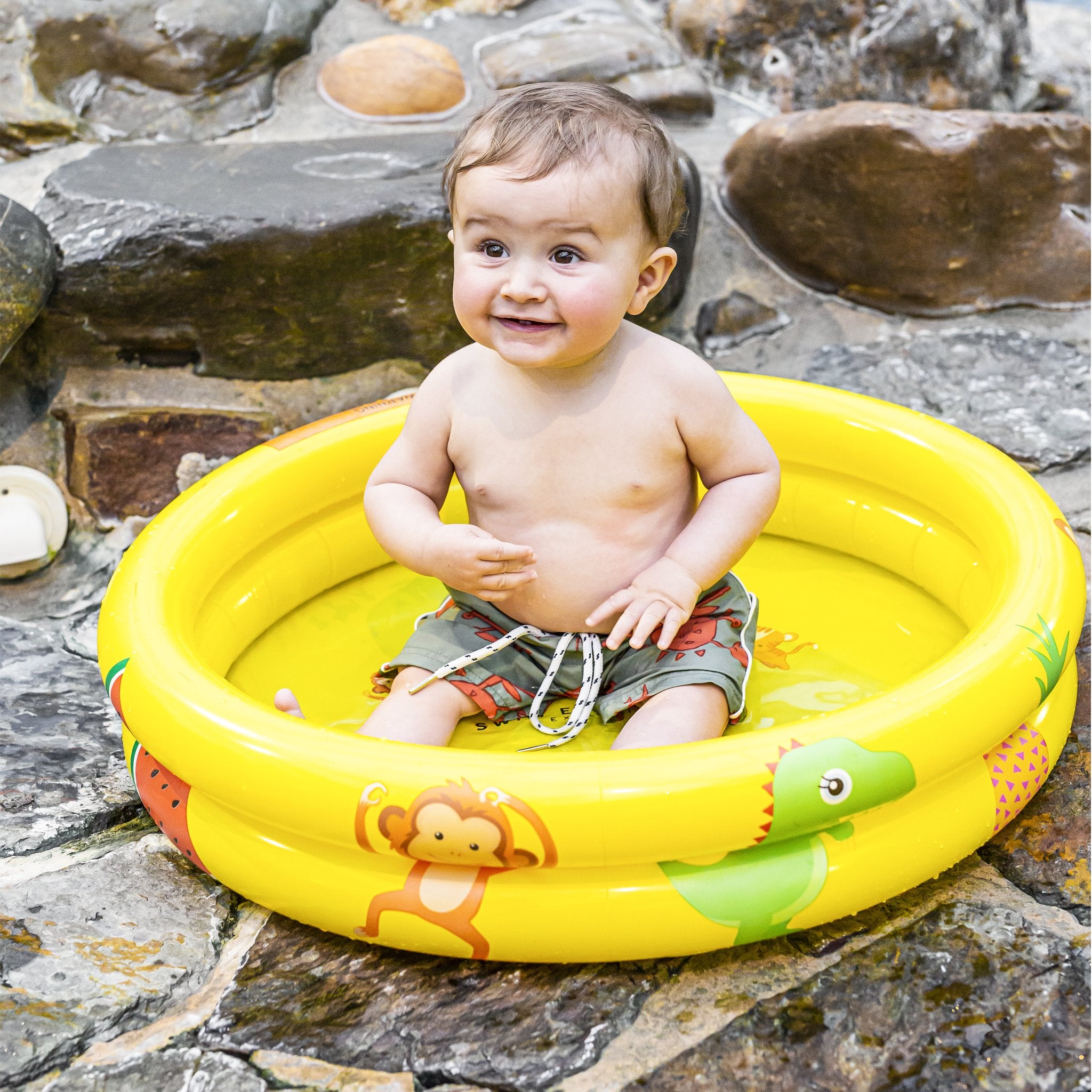Swim Essentials - Baby zwembadje geel