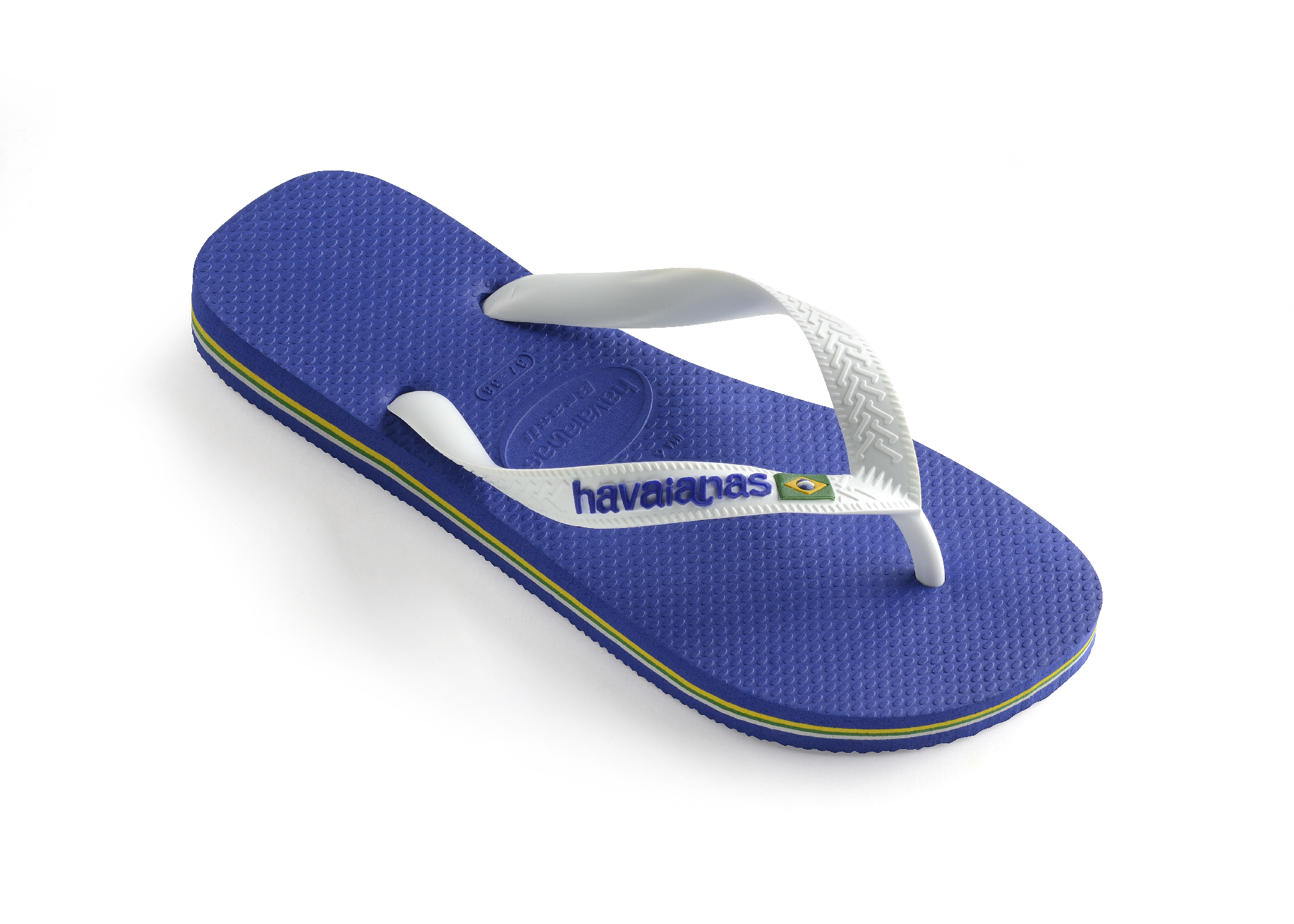Havaianas Brasil Logo Marine Blue