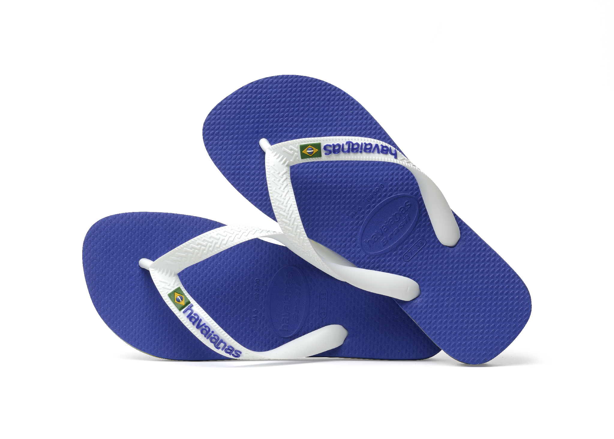 Havaianas Brasil Logo Marine Blue