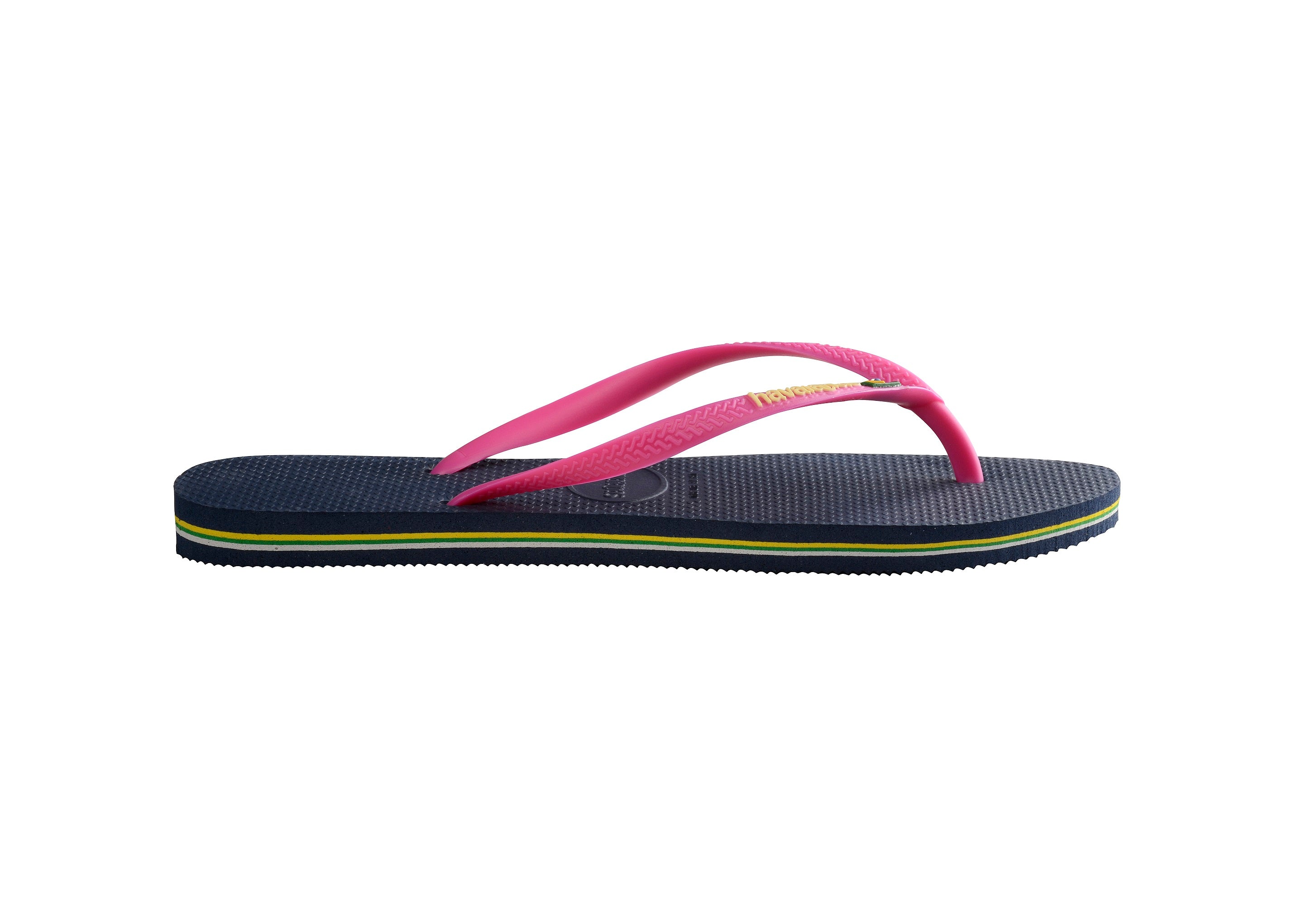 Havaianas Slim Brasil Logo Navy Blue