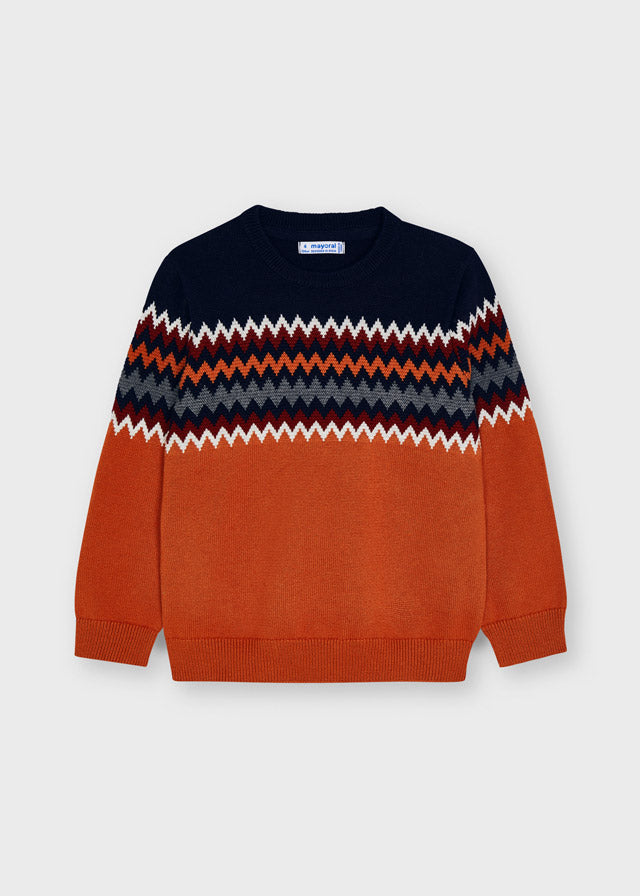 Mayoral Jacquard sweater