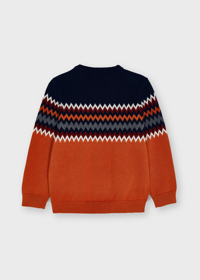 Mayoral Jacquard sweater