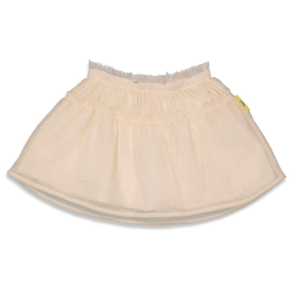 Meisjes Rok tule - Have A Nice Daisy van Jubel in de kleur Off White in maat 140.