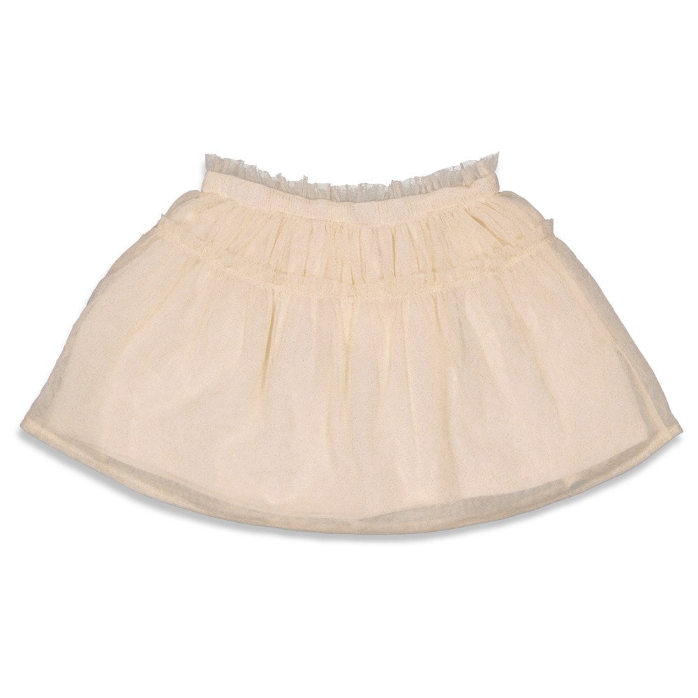 Meisjes Rok tule - Have A Nice Daisy van Jubel in de kleur Off White in maat 140.