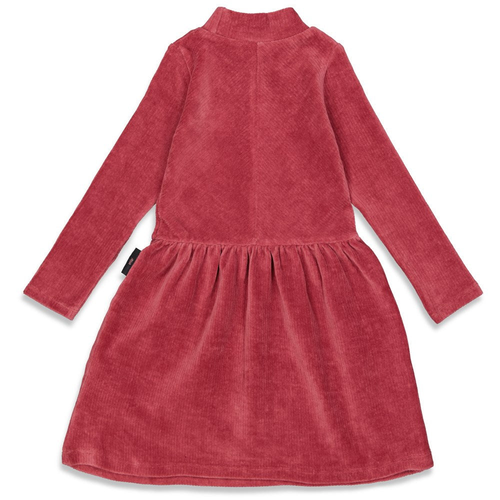 Meisjes Jurk - Red Velvet Circus van Jubel in de kleur Vintage roze in maat 140.