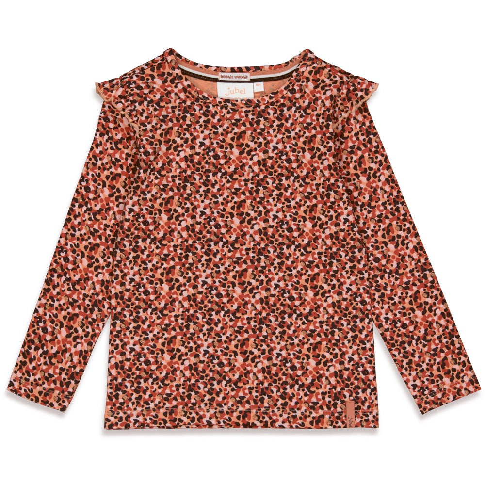 Meisjes Longsleeve AOP - Moonlight Dancing van Jubel in de kleur Roze in maat 140.