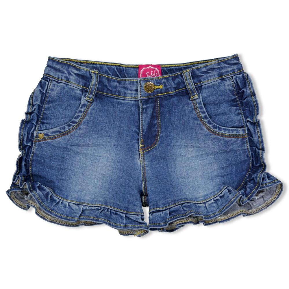 Meisjes Short - Summer Denims van Jubel in de kleur Blue denim in maat 140.