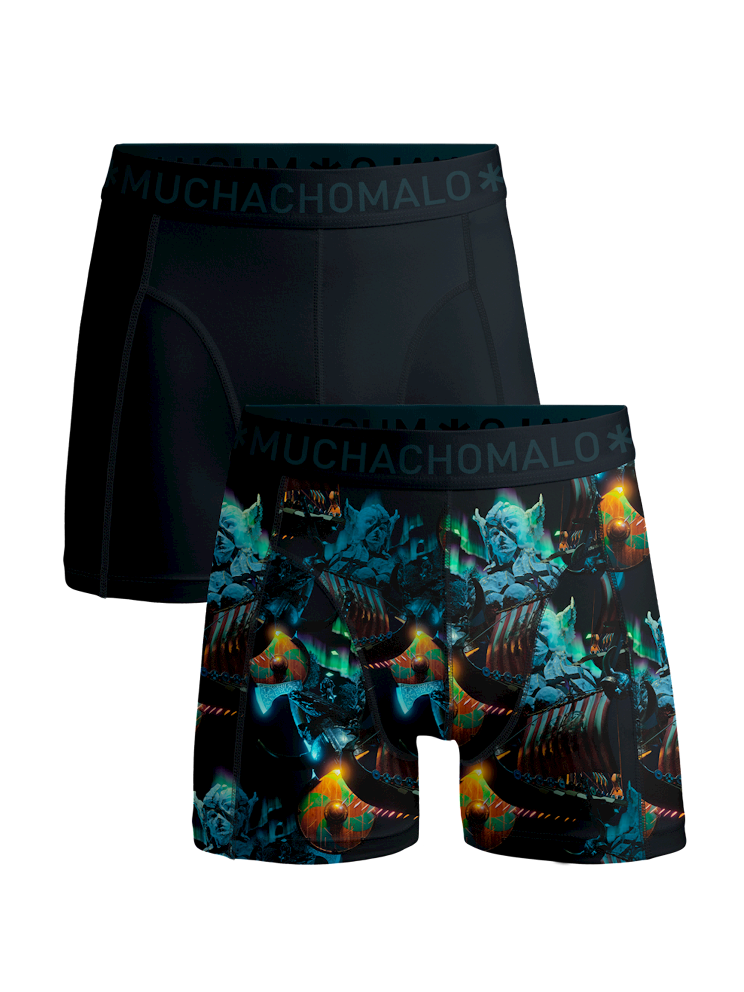 Muchachomalo Boys 2-pack shorts Elephant Hiking