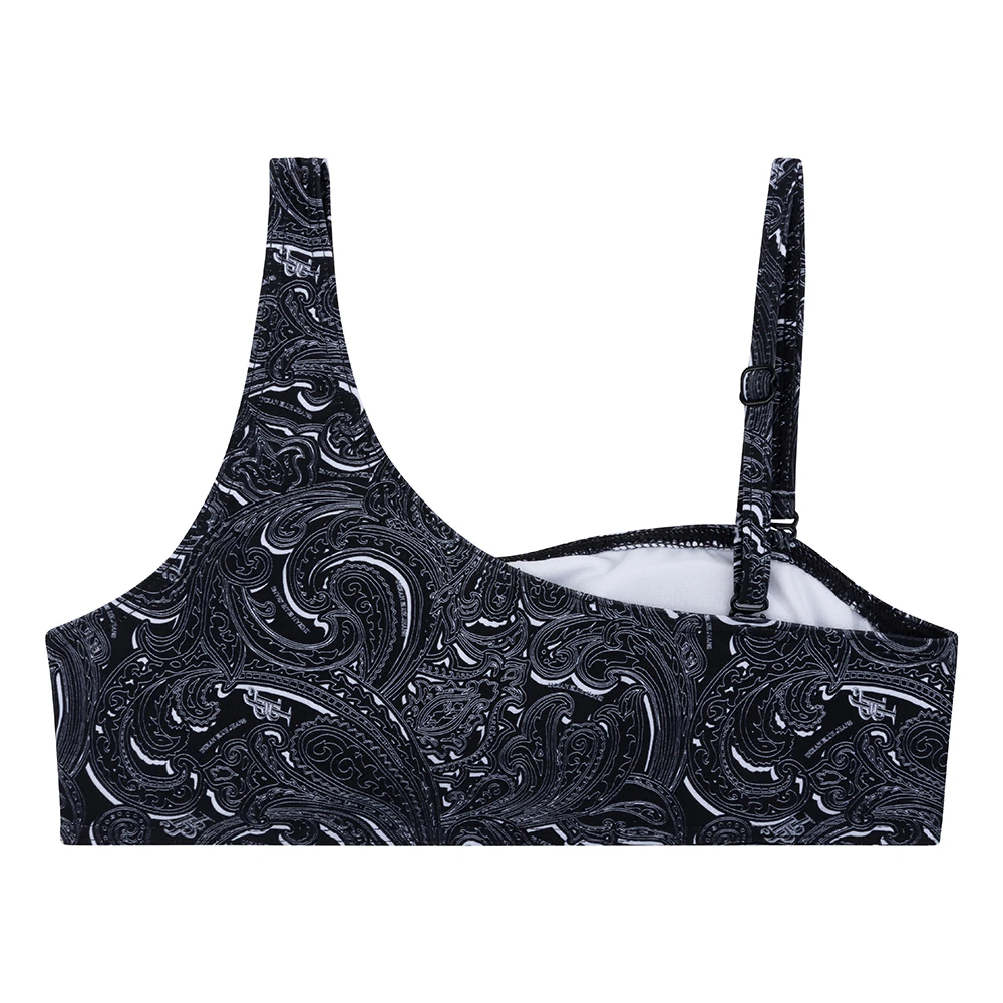 Meisjes Bikini Assymetric Paisley van Indian Blue Jeans in de kleur Black in maat 176.