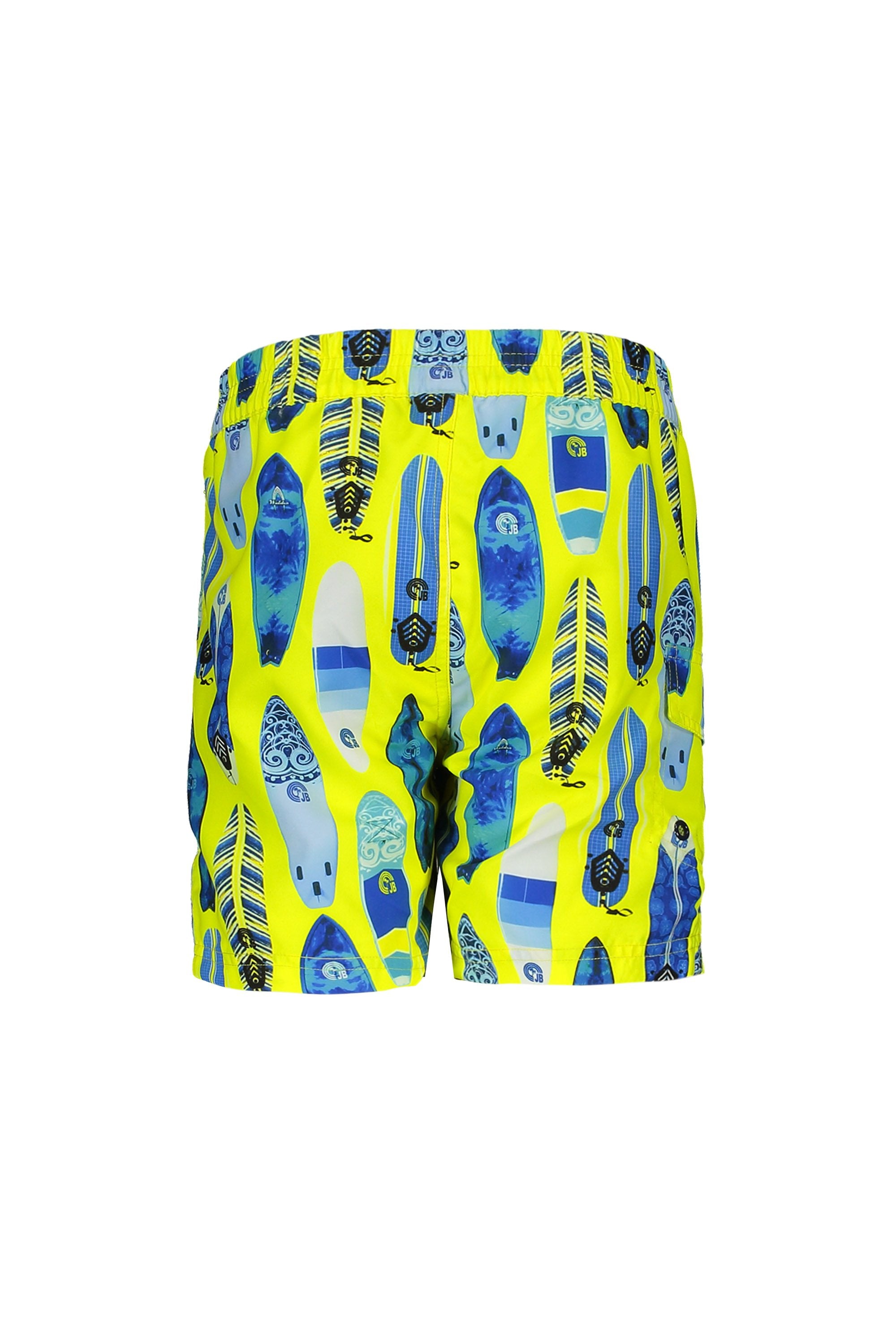 Jongens Boys long swimshort with ao van Just Beach in de kleur Surfboard ao in maat 140.