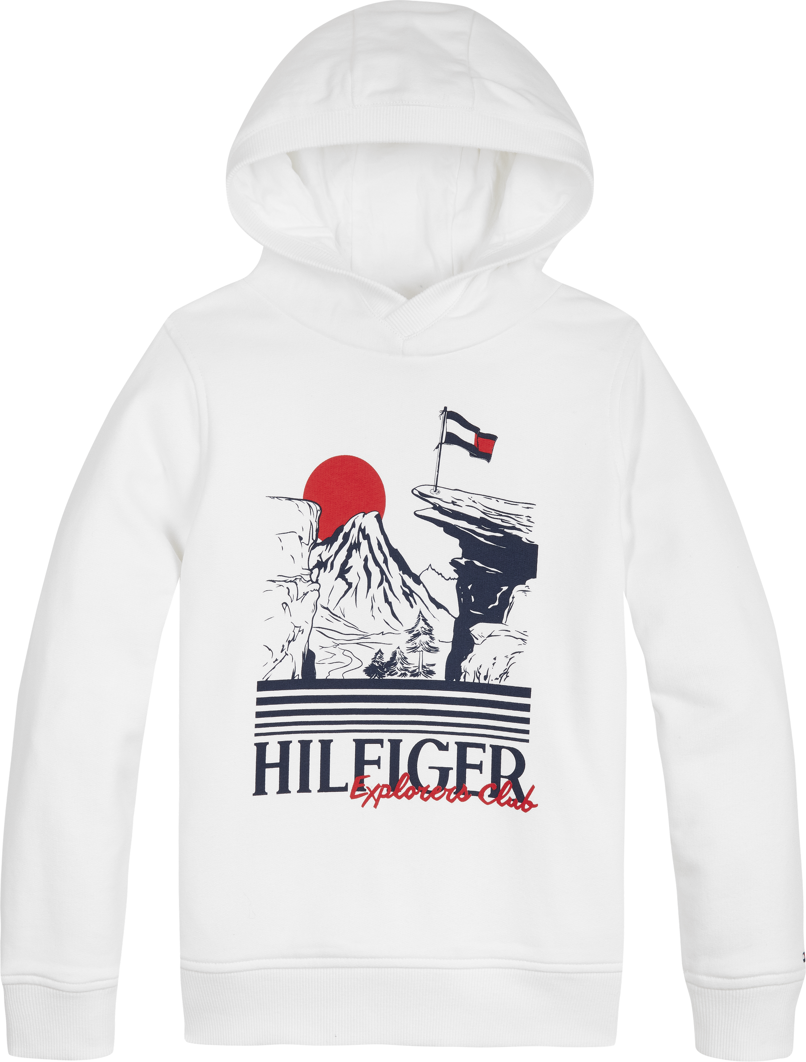Tommy Hilfiger Hooded Sweater ADVENTURE ARTWORK YBR