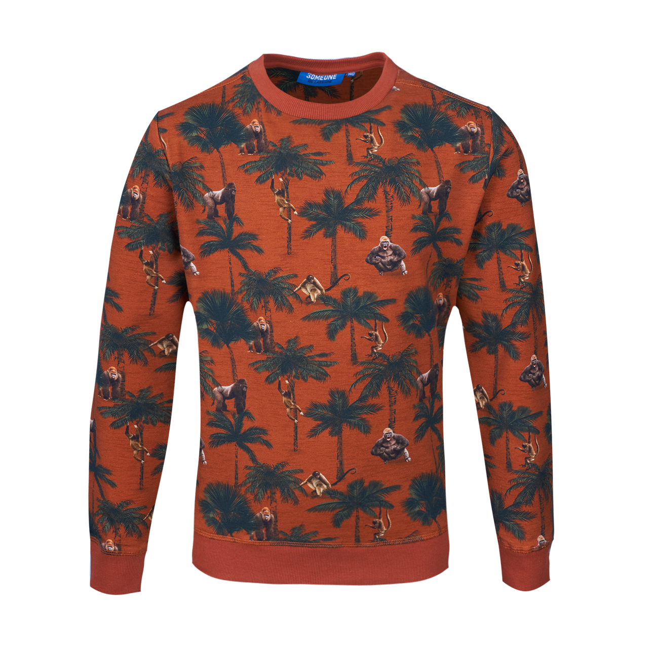 Someone Sweater Long Sleeves Someone Light Rust