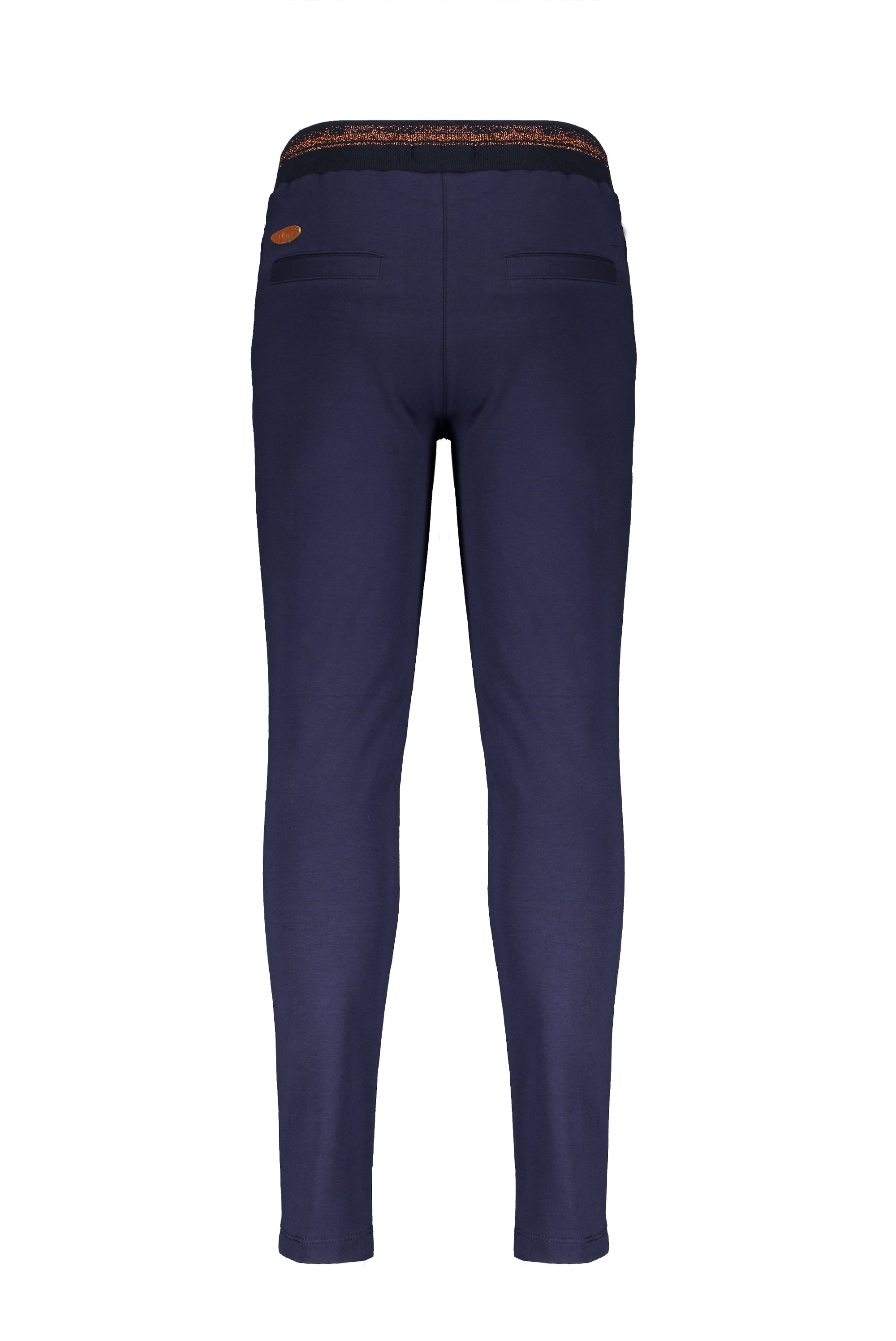 NoNo Secler sweat pants with rib waistband+ piping at front yoke