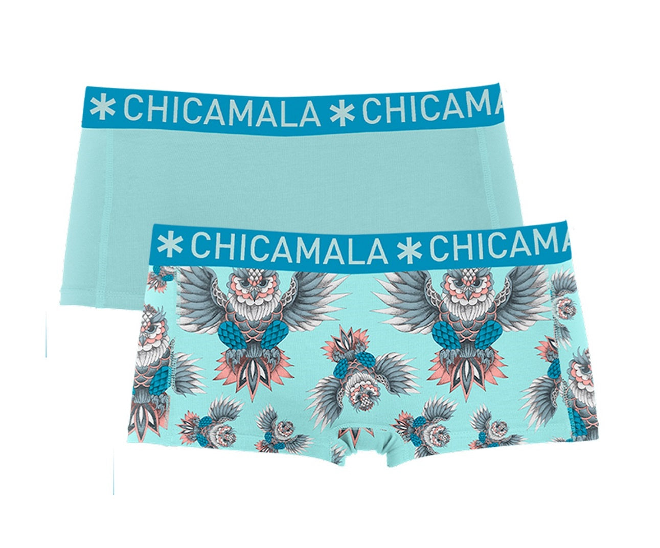 Chicamala Boxer 2-pack Owli