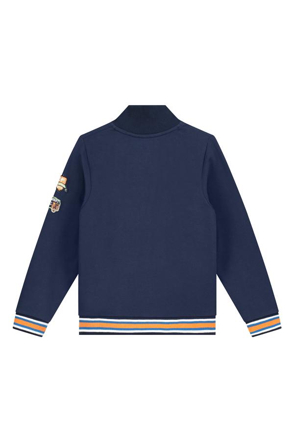 Jongens Cardigan van Quapi in de kleur Dark Blue in maat 134/140.