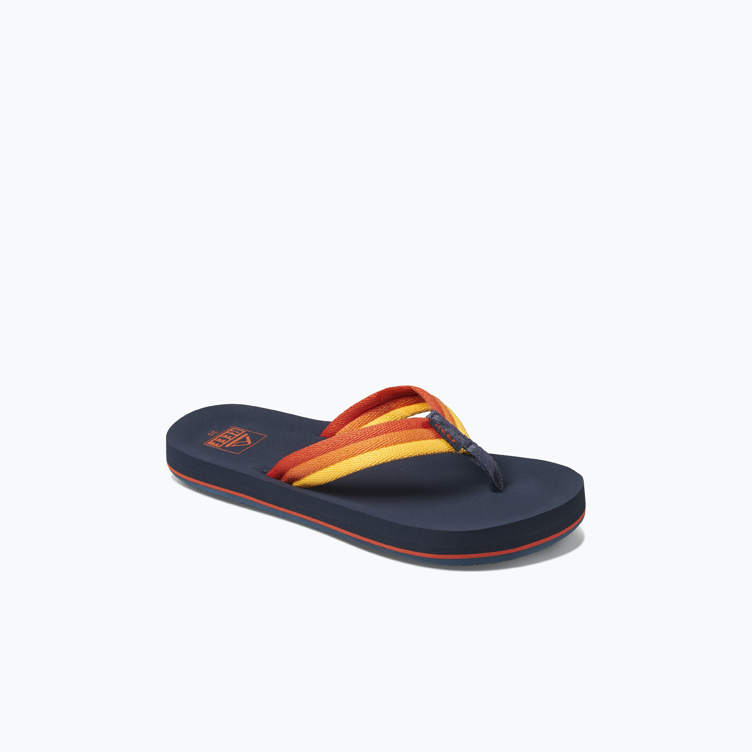 jongens KIDS AHI BEACH NAVY SUNSET van Reef in de kleur Donkerblauw in maat 37, 38.