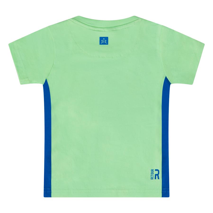 Jongens T-shirt Champion Guus van RETOUR in de kleur bright  mint in maat 86.
