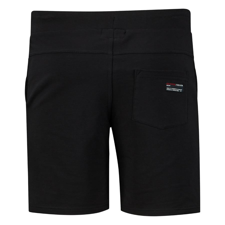 Jongens Sweatshorts Maxim van RETOUR in de kleur black in maat 170/176.