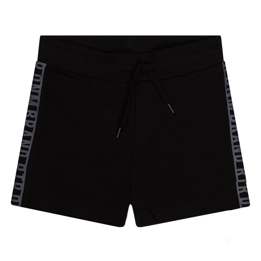 Jongens Sweatshorts Igor van RETOUR in de kleur black in maat 86.