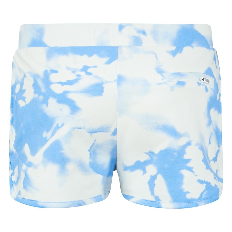 Meisjes Sweatshorts Fabienne van RETOUR in de kleur light blue in maat 170/176.