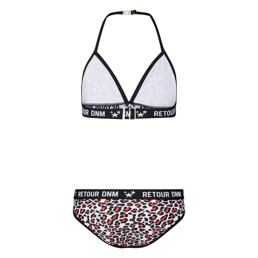 Meisjes Bikini Giselle van RETOUR in de kleur off-white in maat 170/176.