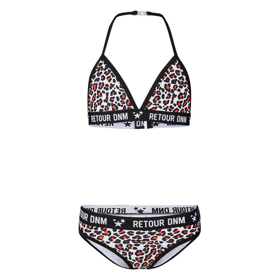 Meisjes Bikini Giselle van RETOUR in de kleur off-white in maat 170/176.