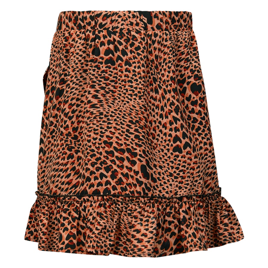 Meisjes Skirt Luna van Retour in de kleur Papaya in maat 170/176.