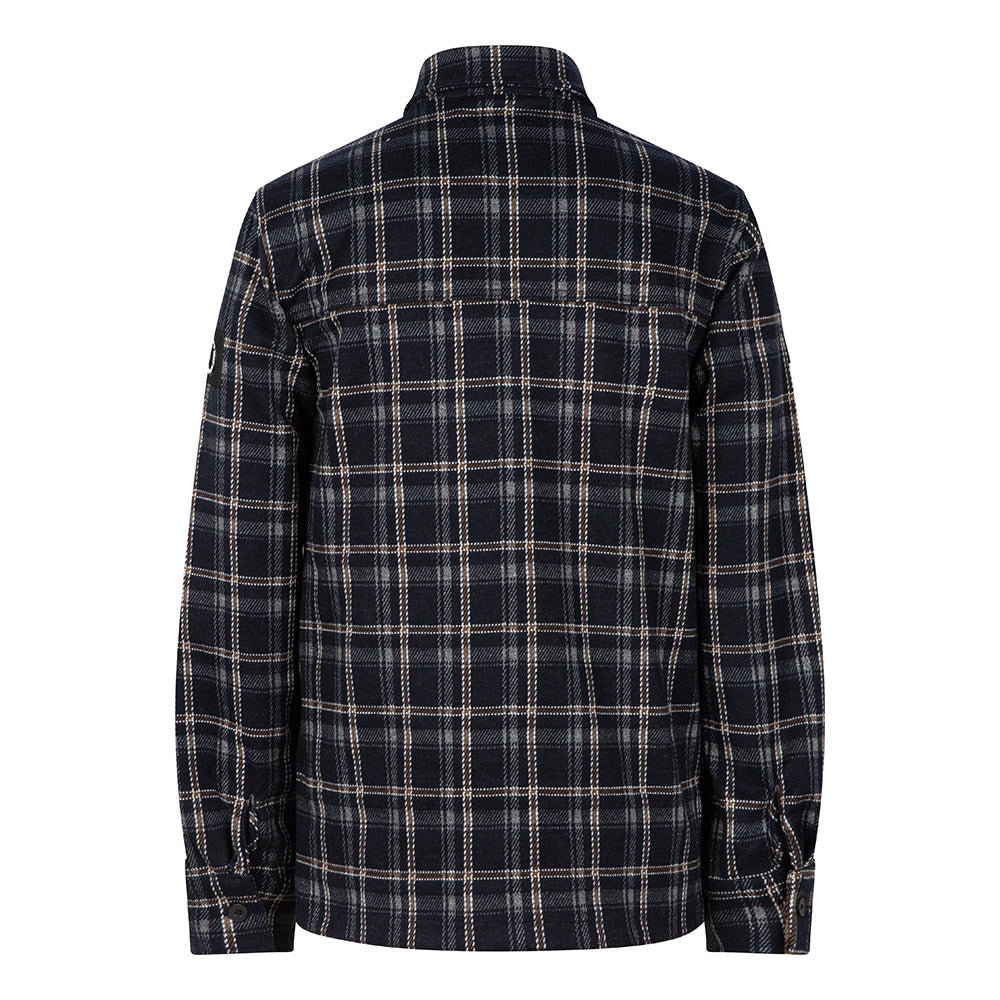 Jongens Shirt Jacket Check van Rellix in de kleur Navy in maat 188.