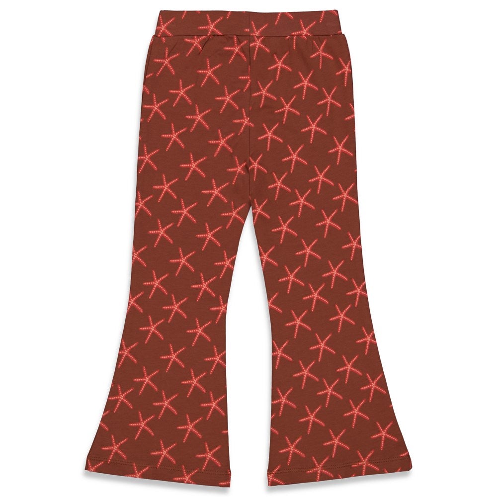 Meisjes Flared Broek - Mermaid Mambo van Jubel in de kleur Bruin in maat 140.