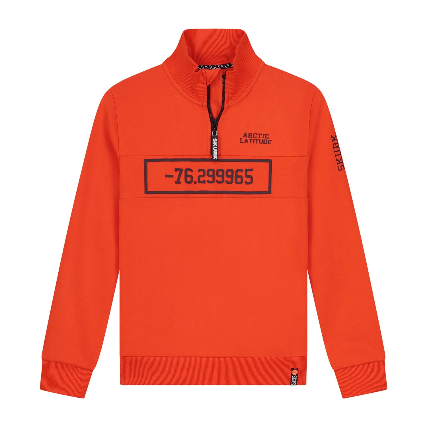 Jongens Sweater Salvador Tangerine van Skurk in de kleur Tangerine in maat 158-164.