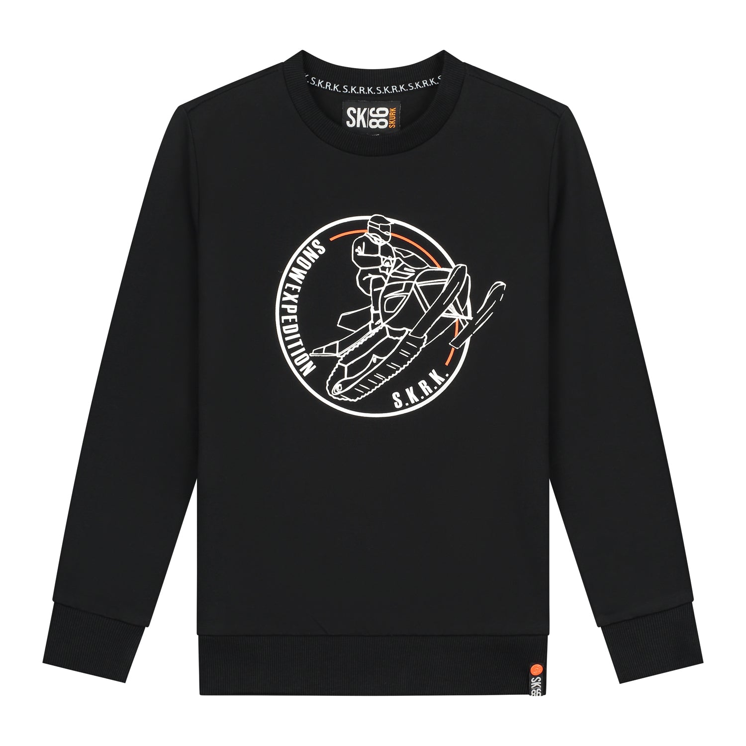 Jongens Sweater Senna Black van Skurk in de kleur Black in maat 158-164.