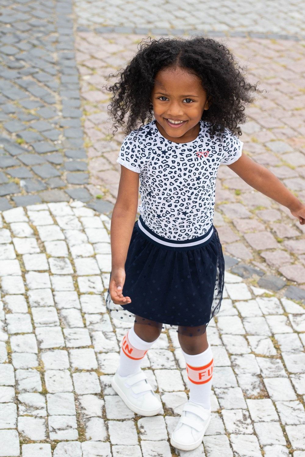 Meisje, Marine, 140, Jubel, €20-€30, Jurk