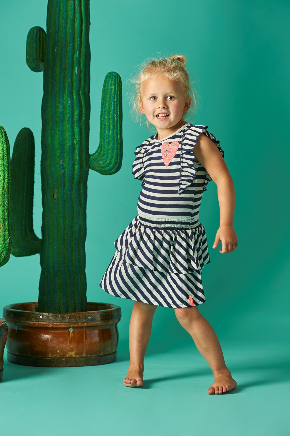 Meisje, Marine, 140, Jubel, €30-€40, Jurk