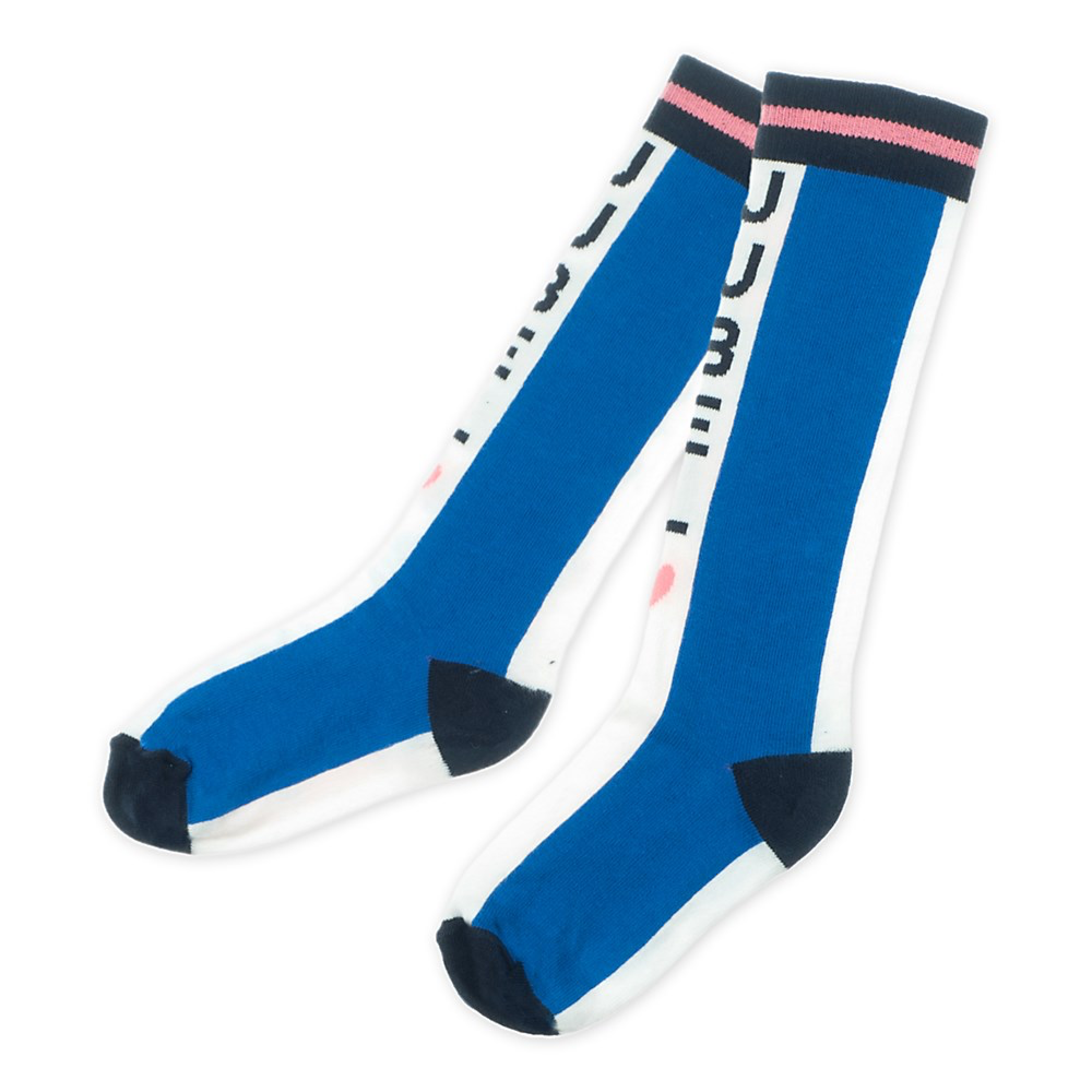 Meisjes Kniekous Jubel - Pret-A-Party van Jubel in de kleur Blauw in maat 128.