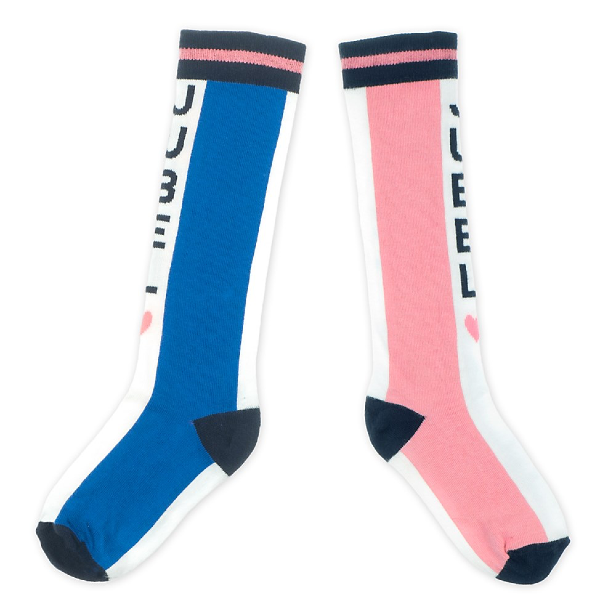 Meisjes Kniekous Jubel - Pret-A-Party van Jubel in de kleur Blauw in maat 128.