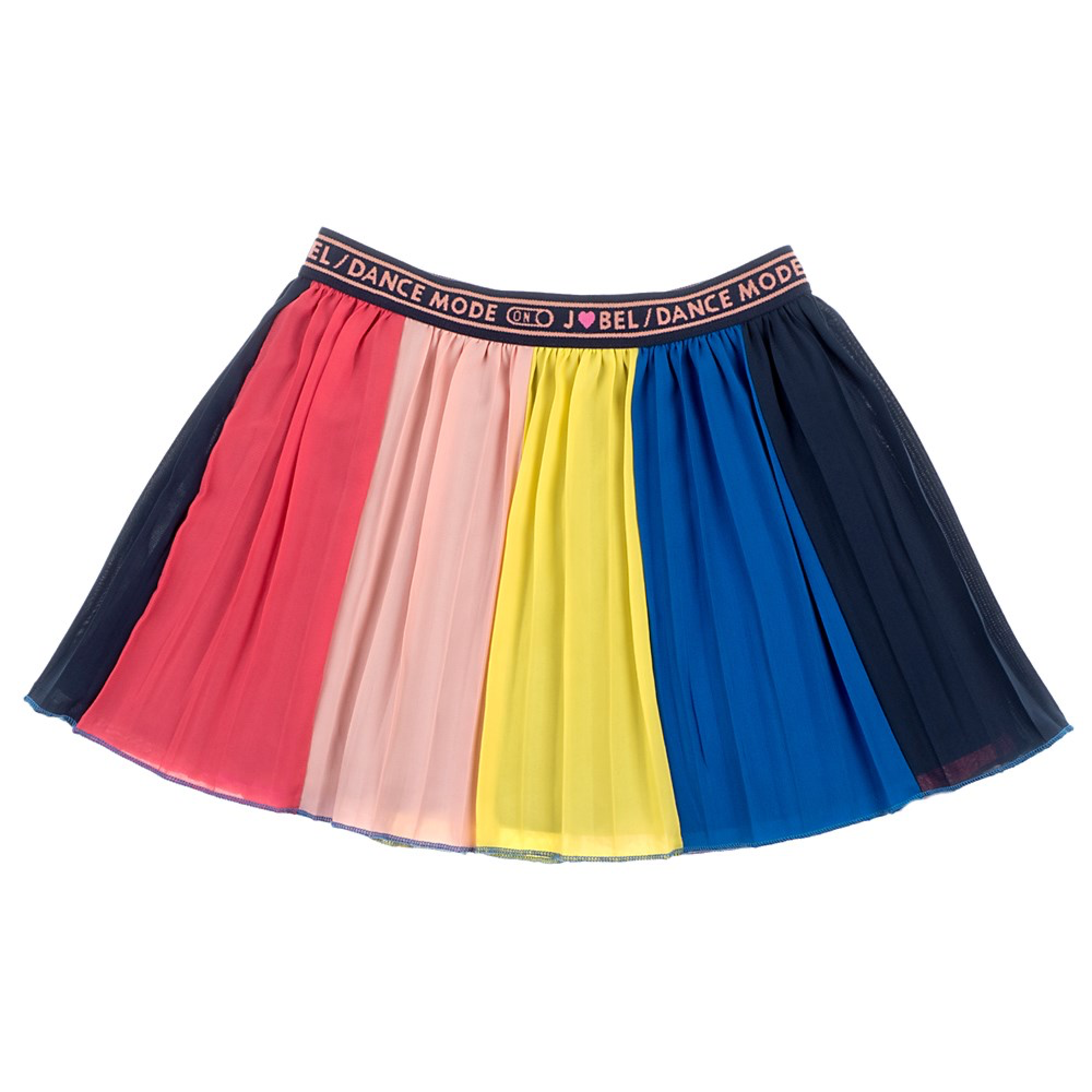 Meisjes Rok plissé - Pret-A-Party van Jubel in de kleur Oranje in maat 140.