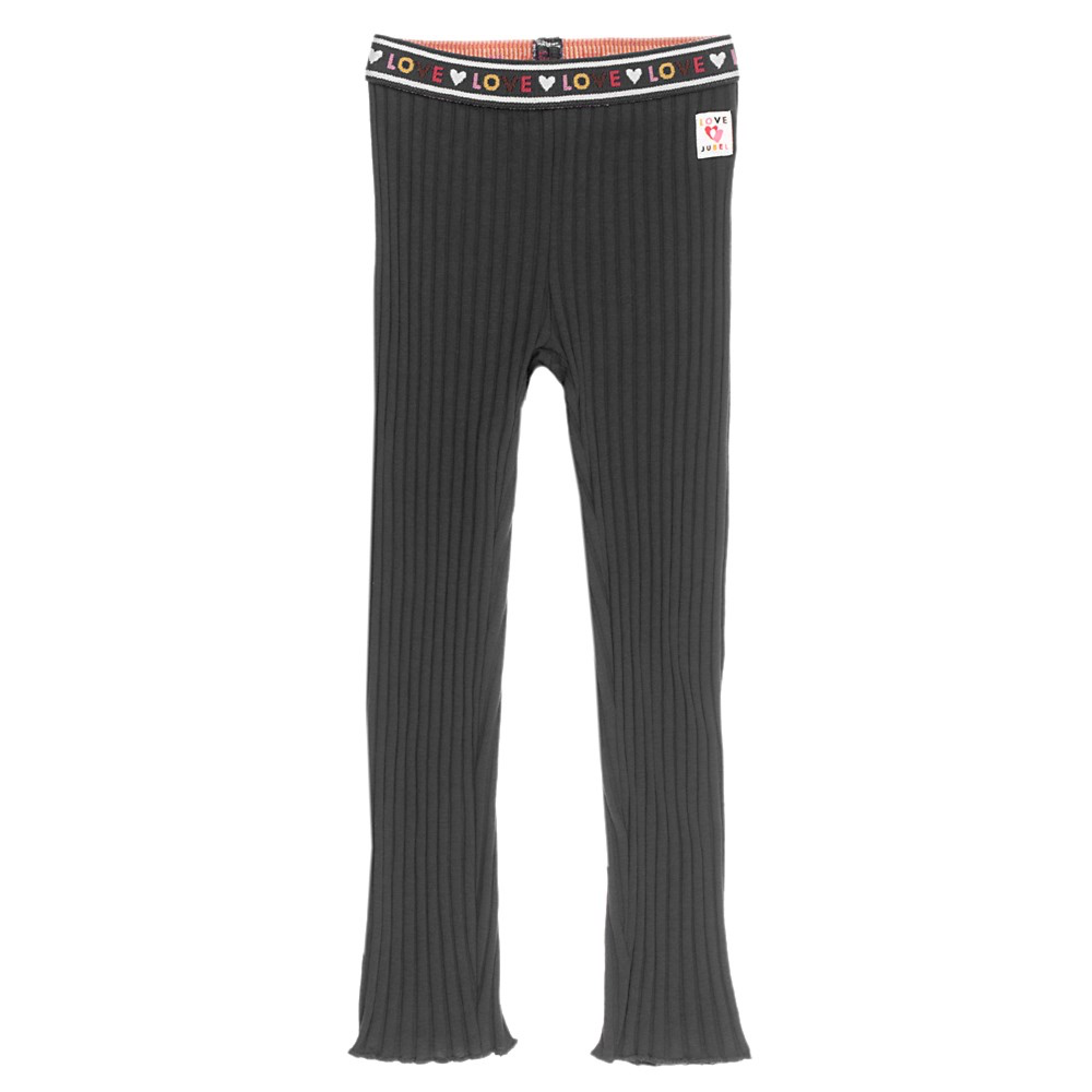 Meisjes Legging - Bittersweet van Jubel in de kleur Antraciet in maat 140.