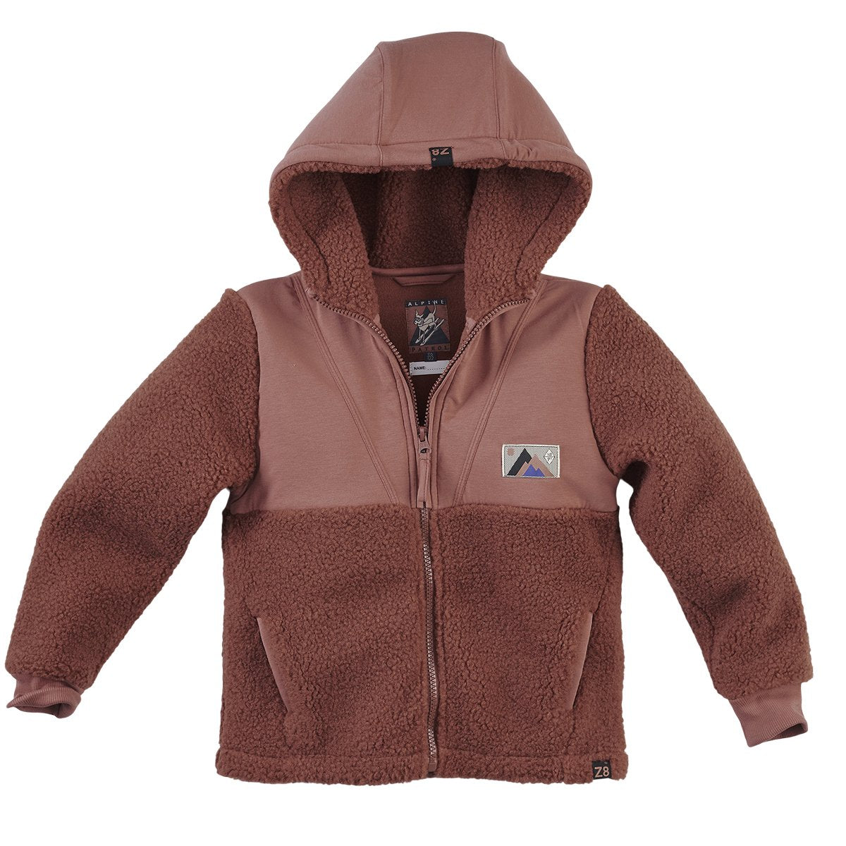 Jongens Borgvest Birk van Z8 in de kleur Red rust in maat 140/146.