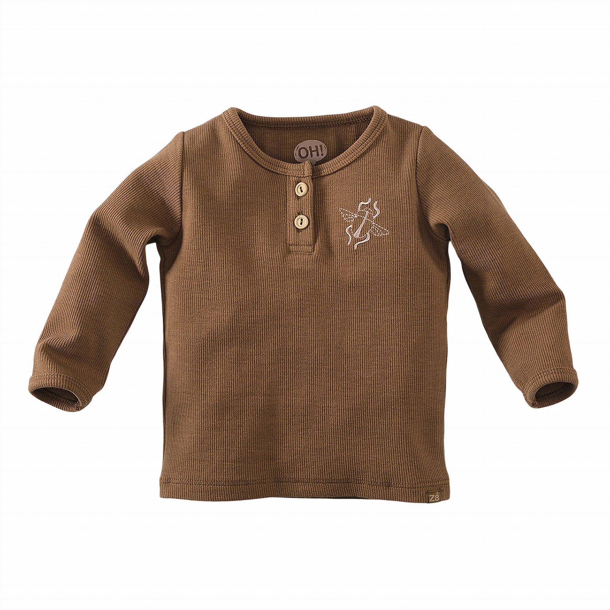 Jongens Longsleeve Cobh van Z8 Newborn in de kleur Oh my nuts in maat 74.