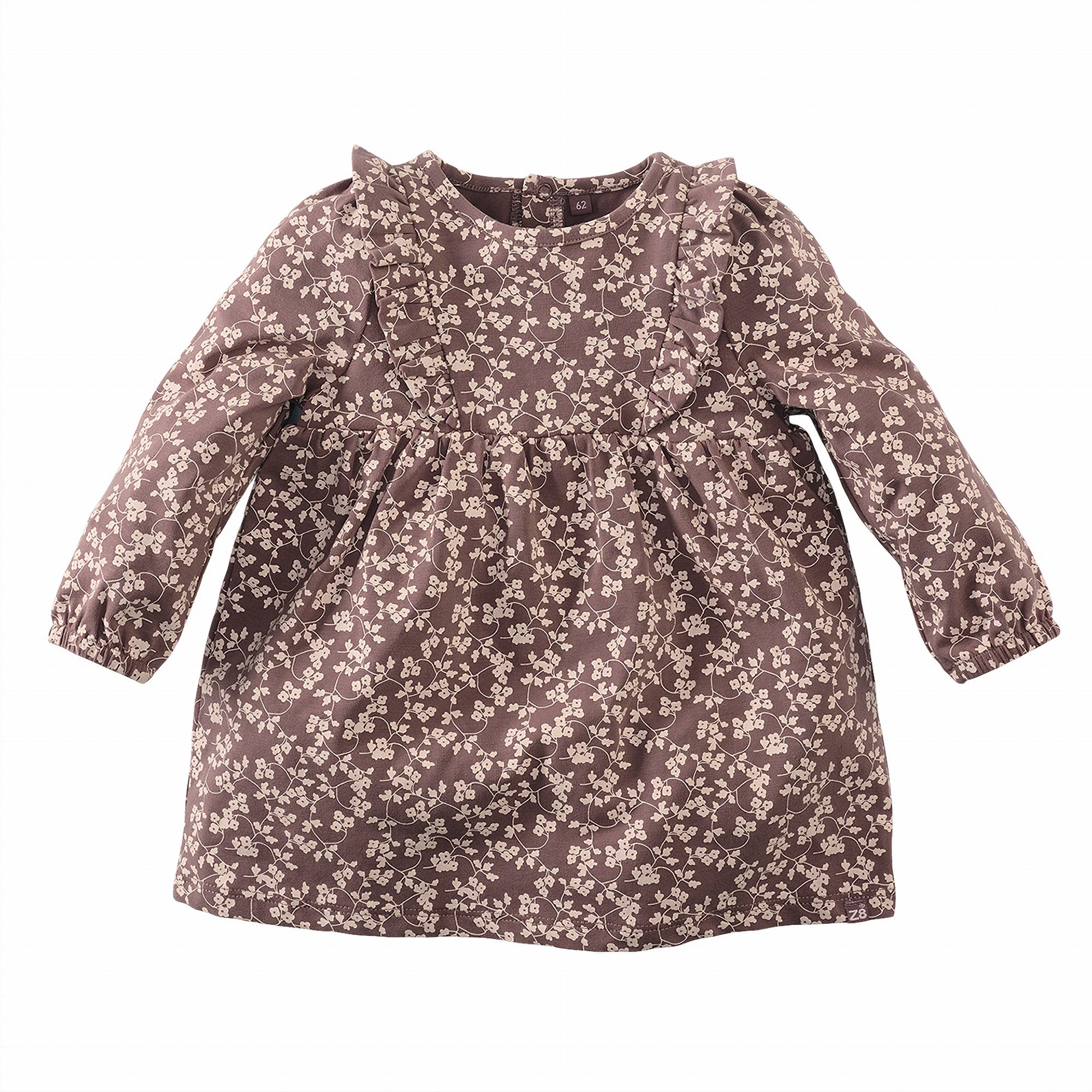 Meisjes Jurkje l/s Gamla van Z8 Newborn in de kleur Holy monkey/AOP in maat 74.