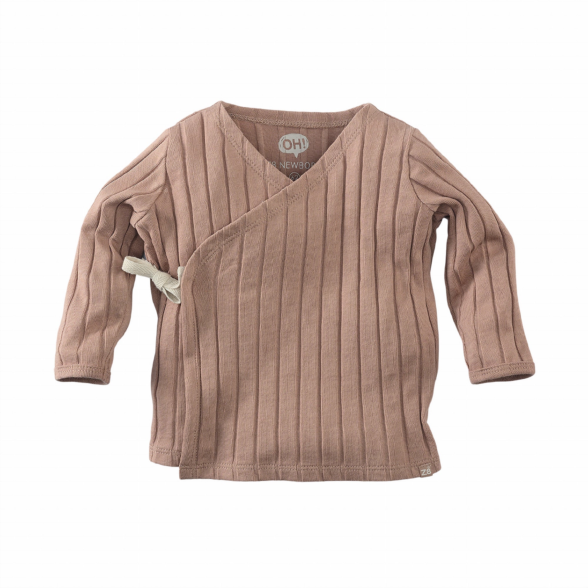 Unisexs Overslagshirt Verna van Z8 Newborn in de kleur Fluffy cheetah in maat 74.