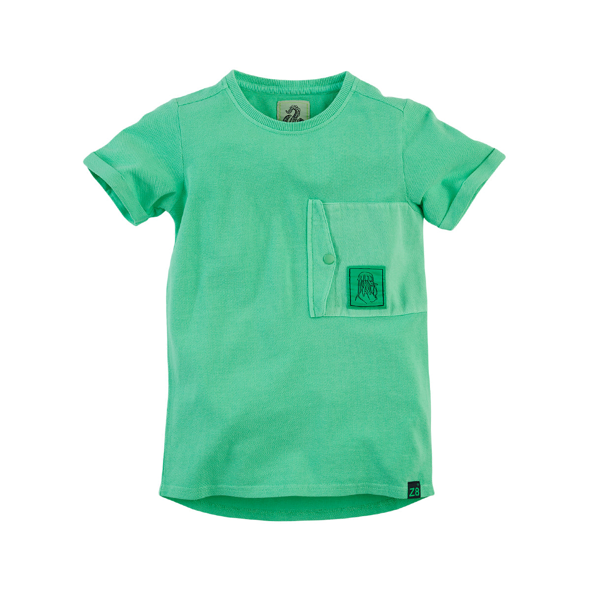 Z8 Shirt korte mouw Jidde Paradise green