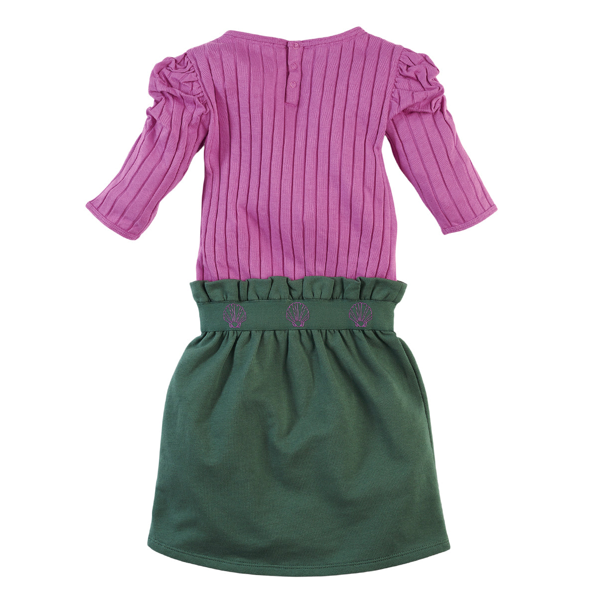 Z8 Jurkje Ebba Funky fuchsia/Island green