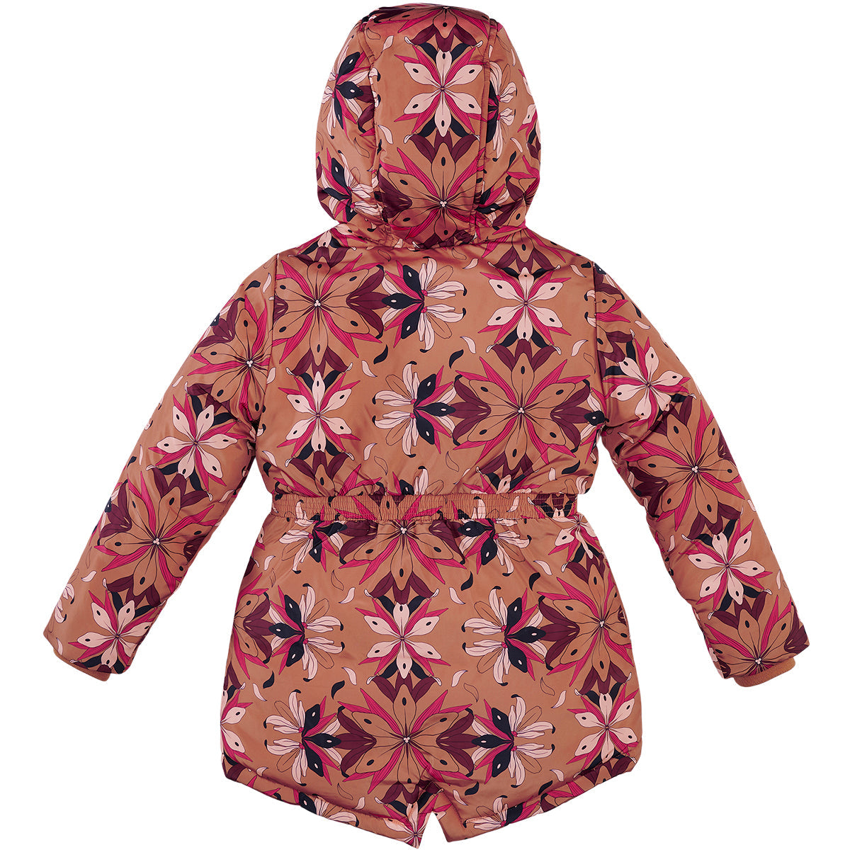 Meisjes Winterjas Arline van Z8 in de kleur Down to earth/AOP in maat 140-146.