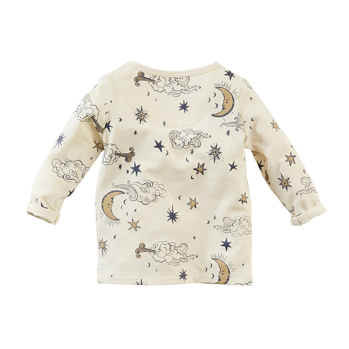 Babys Longsleeve Fraser van Z8 in de kleur Linen laundry/AOP in maat 74.